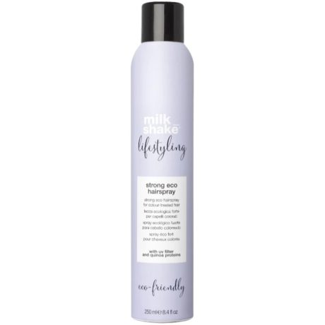 Milk Shake Lifestyling Strong Eco Hairspray – Silnie utrwalający lakier eco do włosów farbowanych 250ml