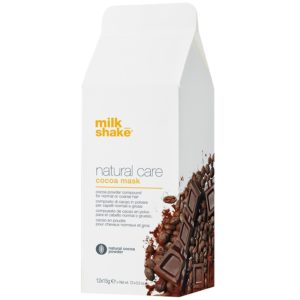 Milk Shake Natural Care Cocoa Mask - Kakaowa maska w proszku do włosów normalnych i grubych 12 x 15gr