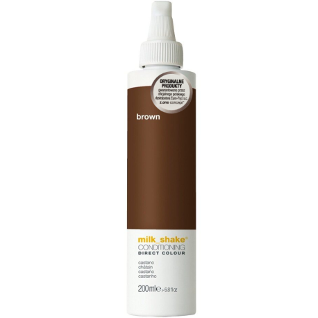Milk Shake Direct Colour Brown - Toner koloryzujący brązowy 200ml