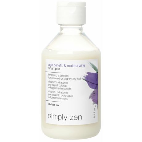 SIMPLY ZEN Age Benefit & Moisturizing Shampoo – Nawilżający szampon do włosów farbowanych lub delikatnie suchych 250ml