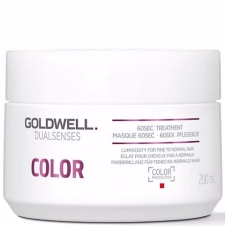 Goldwell 60sec Treatment Dualsenses Color – Kuracja nabłyszczająca do włosów farbowanych 200ml