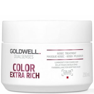 Goldwell Color Extra Rich 60sec Treatment - Maska do włosów farbowanych 200ml