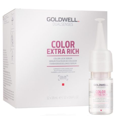 Goldwell Color Extra Rich Lock Serum – Serum w ampułkach do włosów farbowanych 12x18ml