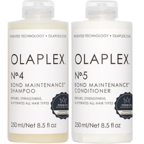 Zestaw Olaplex No.4 Szampon + No.5 odżywka 2×250 Kuracja do włosów zniszczonych