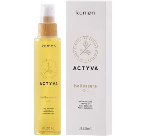 Kemon Actyva Bellessere Oil – Aksamitny olejek do wszystkich rodzajów włosów 125ml
