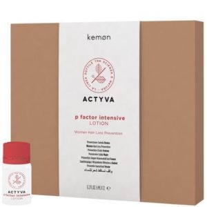 Kemon Actyva P-Factor Donna Intensive Lotion - Serum w ampułkach przeciw wypadaniu włosów 12x6ml