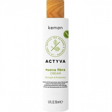 Kemon Actyva Nuova Fibra Cream – Odbudowujący krem do włosów zniszczonych 150ml