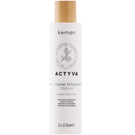 Kemon Actyva Nutrizione Istantanea Cream – Krem nawilżający bez spłukiwania do włosów suchych 150ml