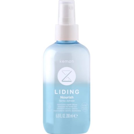 Kemon Liding Nourish Spray 2 Phase – Dwufazowy odżywczy spray z masłem shea do włosów suchych 200ml