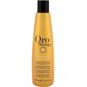 Fanola Oro Therapy - Rozświetlający szampon do włosów suchych i zniszczonych 300ml