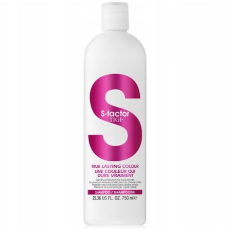 Tigi S-Factor True Lasting Colour Shampoo – Szampon do włosów farbowanych 750ml