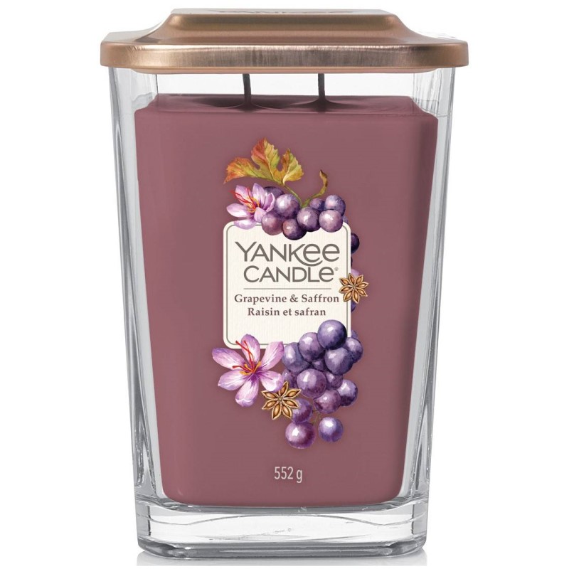 Yankee Candle Elevation Grapevine&Saffron - Duża świeca zapachowa 552g