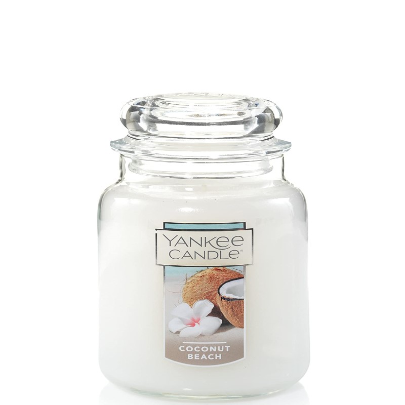 Yankee Candle Coconut Beach - Mała świeca zapachowa 104g