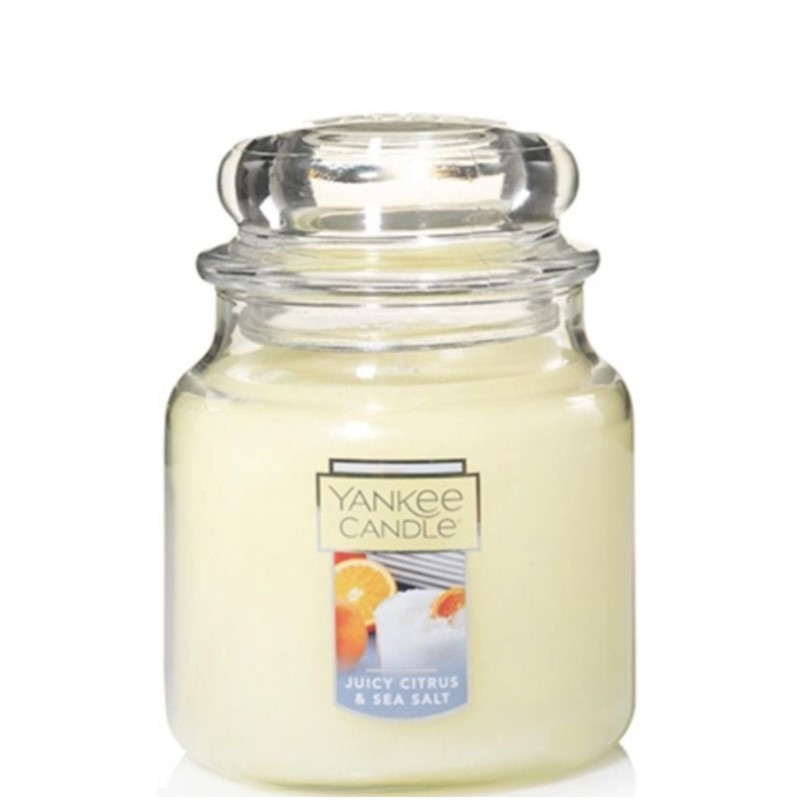 Yankee Candle Juicy Citrus&Sea Salt - Mała świeca zapachowa 104g