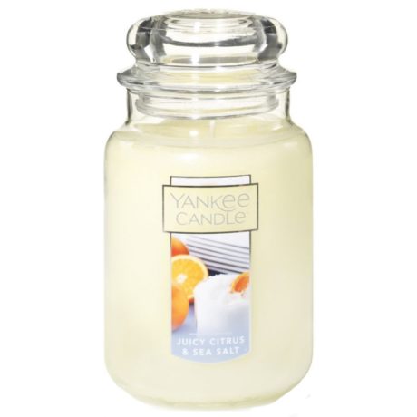 Yankee Candle Juicy Citrus&Sea Salt – Duża świeca zapachowa 623g