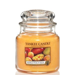 Yankee Candle Mango Peach Salsa - Mała świeca zapachowa 104g