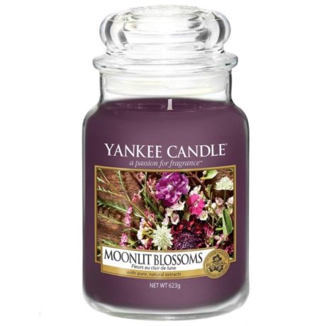 Yankee Candle Moonlit Blossoms – Duża świeca zapachowa 623g