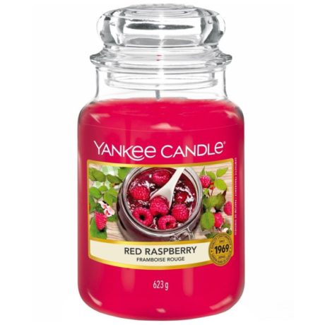 Yankee Candle Red Raspberry – Duża świeca zapachowa 623g