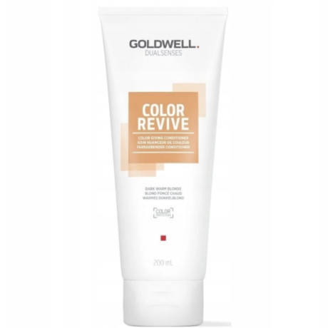 Goldwell Color Revive Dark Warm Blonde – Odżywka koloryzująca ciemny złoty blond 200 ml