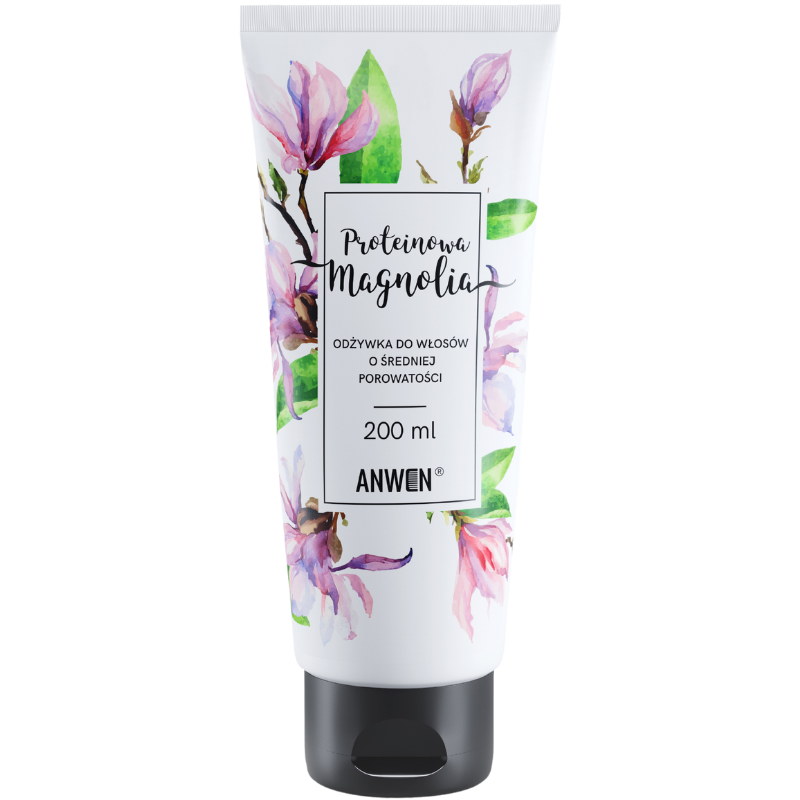 Anwen Proteinowa Magnolia - Odżywka do włosów o średniej porowatości 200ml