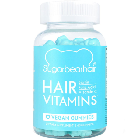 ShugarBearHair Vitamins - Wegańskie żelki poprawiające kondycję włosów 60 szt.