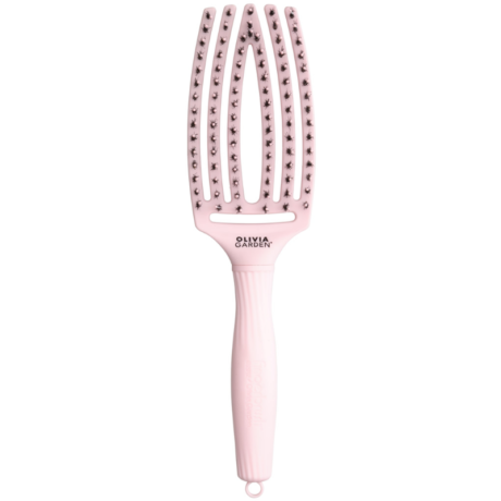 Olivia Garden 95 Finger Brush Pastel Pink Medium