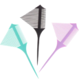 Carmen triangle – Grzebień nylonowy trójkątny do koloryzacji
