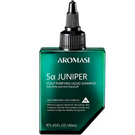 Aromase 5α Juniper Scalp Purifying Liquid Shampoo – Szampon płyn oczyszczający skórę głowy 40ml