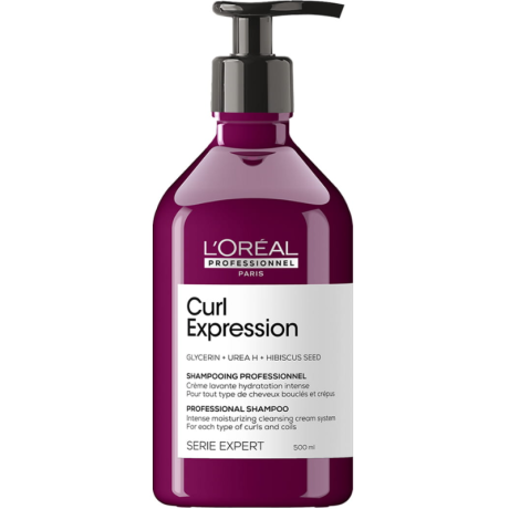 Loreal Curl Expression – Kremowy szampon intensywnie nawilżający do włosów kręconych 500ml