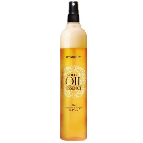 Montibello Gold Oil Essence Amber Argan - Odżywka dwufazowa 400 ml