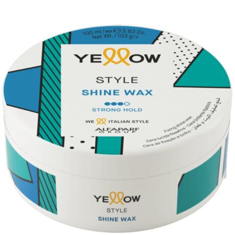 Alfaparf Yellow Style Shine Wax - Wosk nabłyszczający do włosów 100 ml