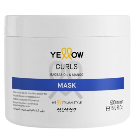 Alfaparf Yellow Curls - Maska do włosów kręconych 500 ml